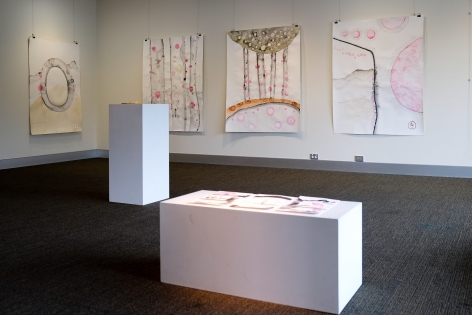 Dean Power The Four Invitations Of Syzygium Moorei Installation View  ​2018